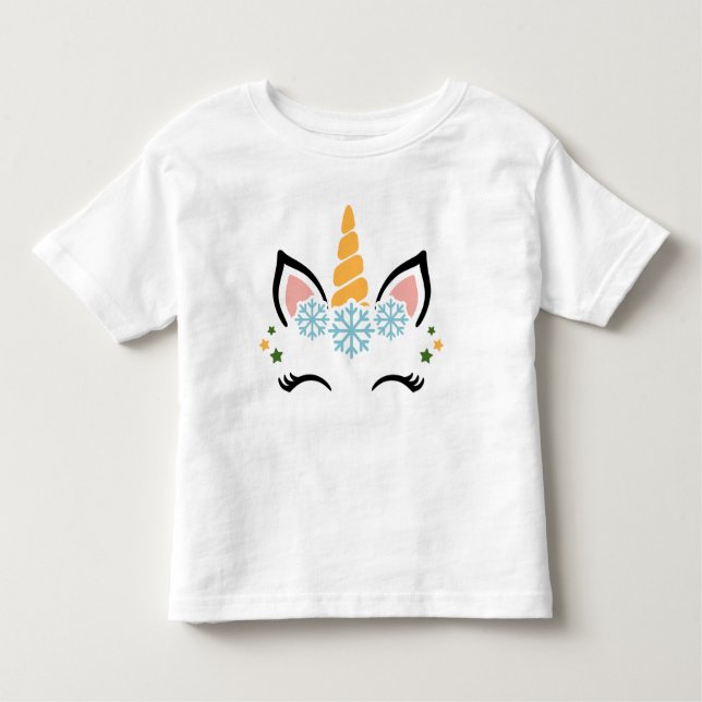 Camiseta De Bebé Unicornio (Anverso)