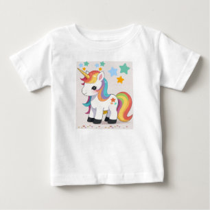 CAMISETA DE BEBÉ UNICORNIO