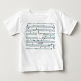 Camiseta De Bebé Unicornio