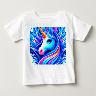 Camiseta De Bebé Unicornio