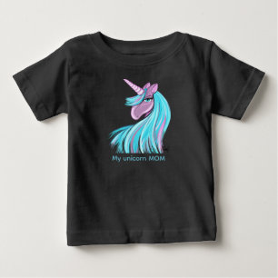 Camiseta De Bebé Unicornio