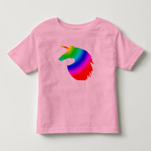 Camiseta De Bebé Unicornio arcoiris
