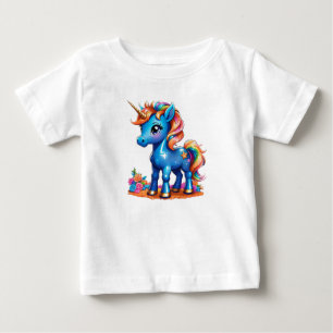 Camiseta De Bebé Unicornio bebé