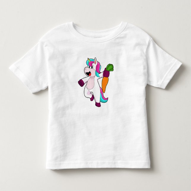 Camiseta De Bebé Unicornio con zanja (Anverso)