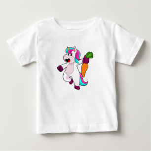 Camiseta De Bebé Unicornio con zanja