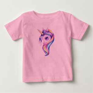 Camiseta De Bebé Unicornio de Candy Pop