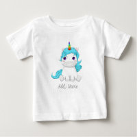 Unicornio divertido y unicornio personalizado