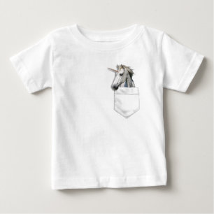 Camiseta De Bebé Unicornio en tu bolsillo
