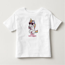 Camiseta De Bebé Unicornio Glam & Sassy 