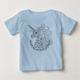 Camiseta De Bebé Unicornio inspirado