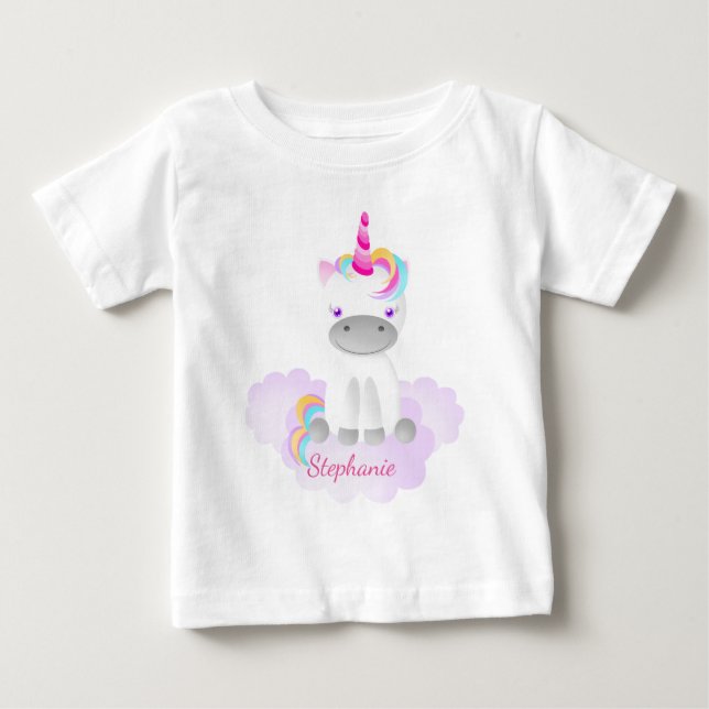 Camiseta De Bebé Unicornio Mágico (Anverso)