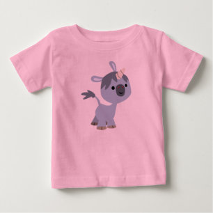 Camiseta de bebé unicornio, Personalizado feliz