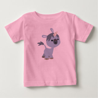 Camiseta de bebé unicornio, Personalizado feliz