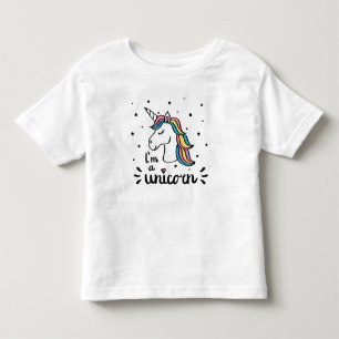 Camiseta De Bebé Unicornio   Soy Unicornio