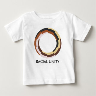 Camiseta De Bebé Unidad racial, bebé, una pieza
