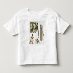 Camiseta De Bebé Uniforme y armas de los legionarios romanos, del
