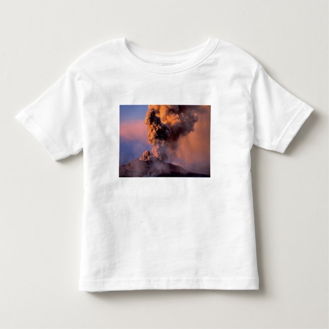 Camiseta De Bebé Unión Europea, Italia, Sicilia, Acto del Etna (Anverso)