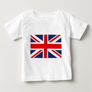 Camiseta De Bebé Union Jack Flag-Reino Unido