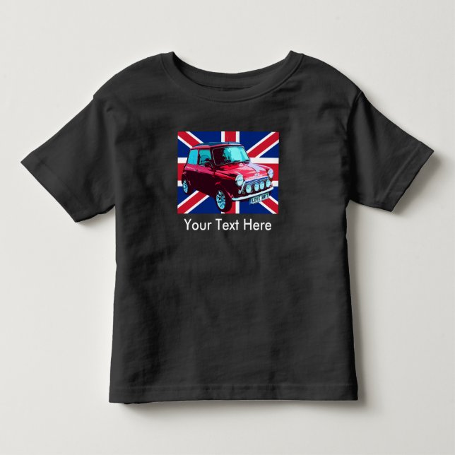 Camiseta De Bebé Union Jack mini (Anverso)