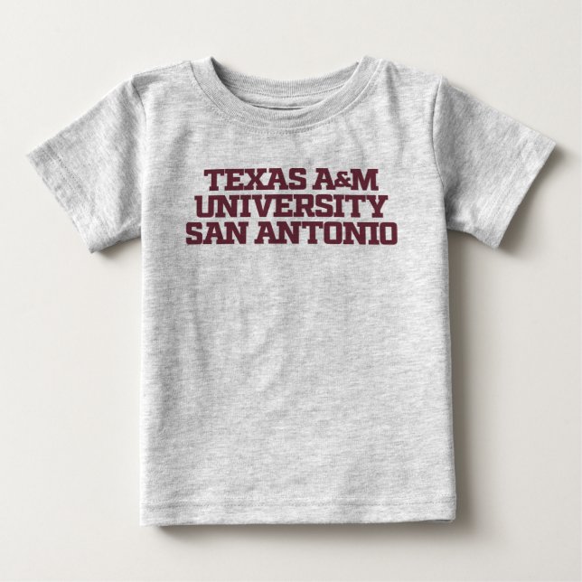 Camiseta De Bebé Universidad A&M de Texas - San Antonio 3 (Anverso)