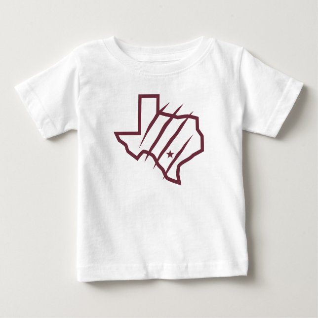 Camiseta De Bebé Universidad A&M de Texas-San Antonio | Logo estata (Anverso)