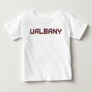 Camiseta De Bebé Universidad de Albany Wordmark
