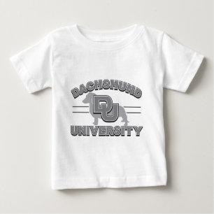 Camiseta De Bebé Universidad de Dachshund