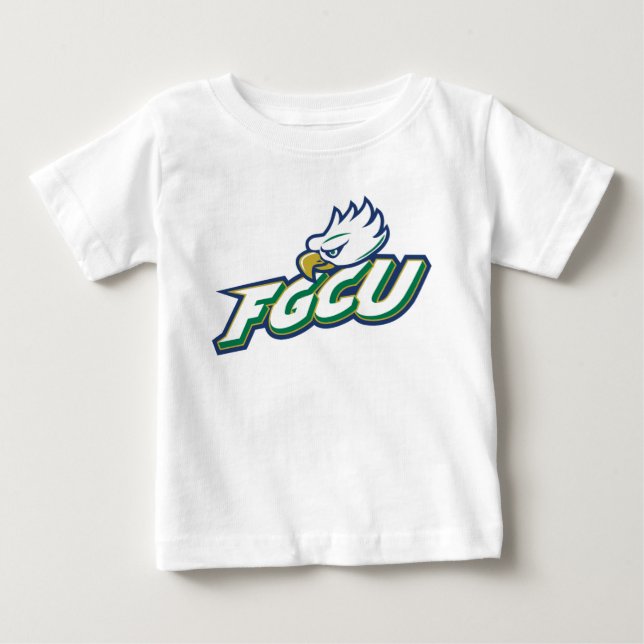 Camiseta De Bebé Universidad de la Costa del Golfo de Florida | FGC (Anverso)
