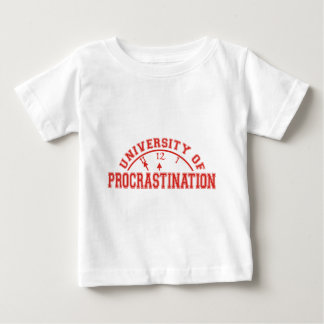 Camiseta De Bebé Universidad de Procrastinación