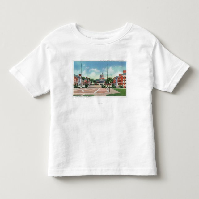 Camiseta De Bebé Universidad de Rochester (Anverso)