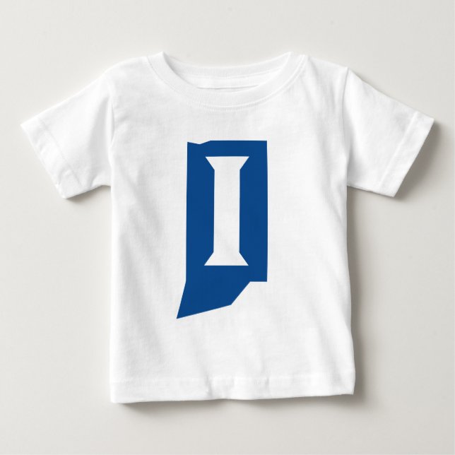 Camiseta De Bebé Universidad Estatal de Indiana (Anverso)