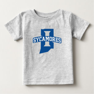 Camiseta De Bebé Universidad Estatal de Indiana Sycamores