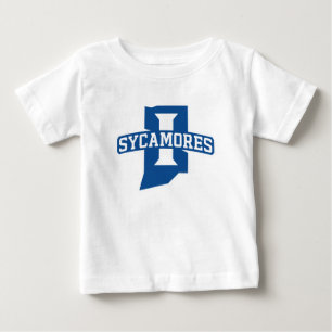 Camiseta De Bebé Universidad Estatal de Indiana Sycamores