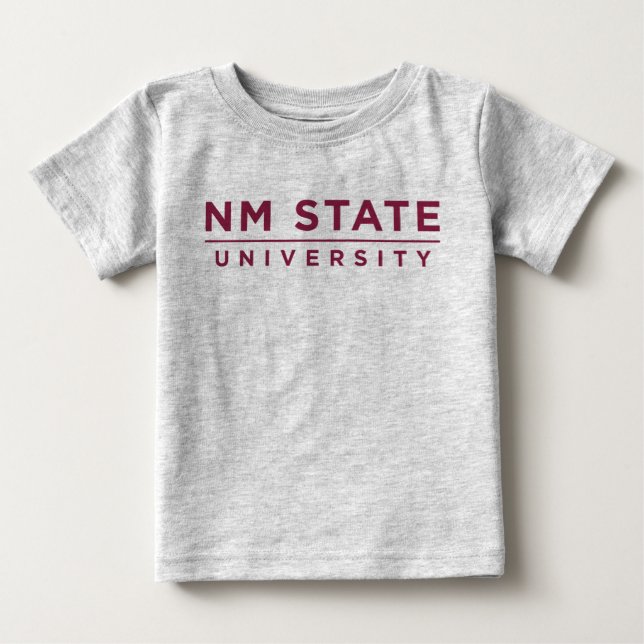 Camiseta De Bebé Universidad Estatal de NM (Anverso)