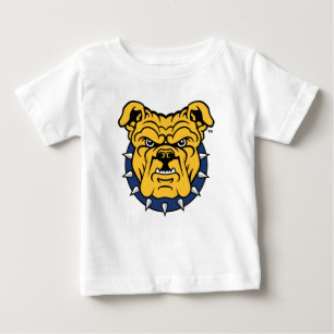 Camiseta De Bebé Universidad Estatal NCA&T   Cara de Bulldog