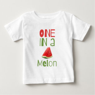 Camiseta De Bebé Uno en un melón