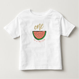 Camiseta De Bebé Uno en un melón