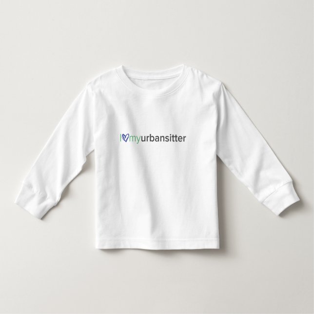 Camiseta De Bebé UrbanSitter Toddler Long Sleeve T (Anverso)