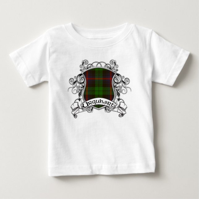 Camiseta De Bebé Urquhart Tartan Shield (Anverso)