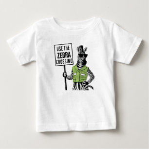 Camiseta De Bebé Usar El Cruce De Cebra