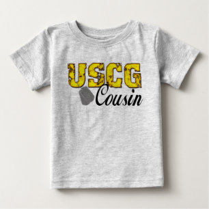 Camiseta De Bebé USCG Cousin
