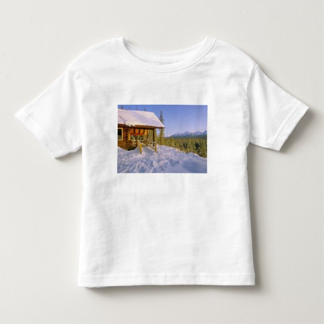 Camiseta De Bebé USFS Schnauss Alquiler de cabinas en invierno (Anverso)