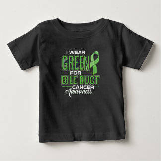 CAMISETA DE BEBÉ USO VERDE PARA CONCIENCIACIÓN SOBRE EL CÁNCER DE P