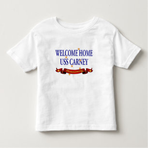 Camiseta De Bebé USS casero agradable Carney