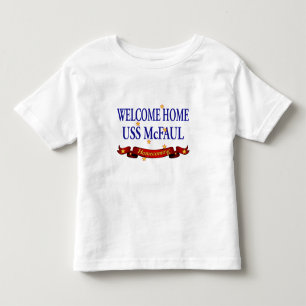 Camiseta De Bebé USS casero agradable McFaul