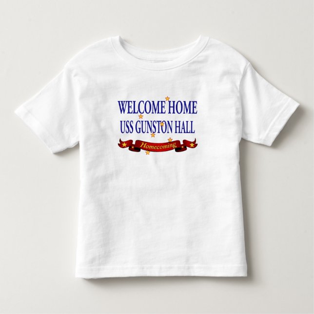 Camiseta De Bebé USS Gunston Hall casero agradable (Anverso)