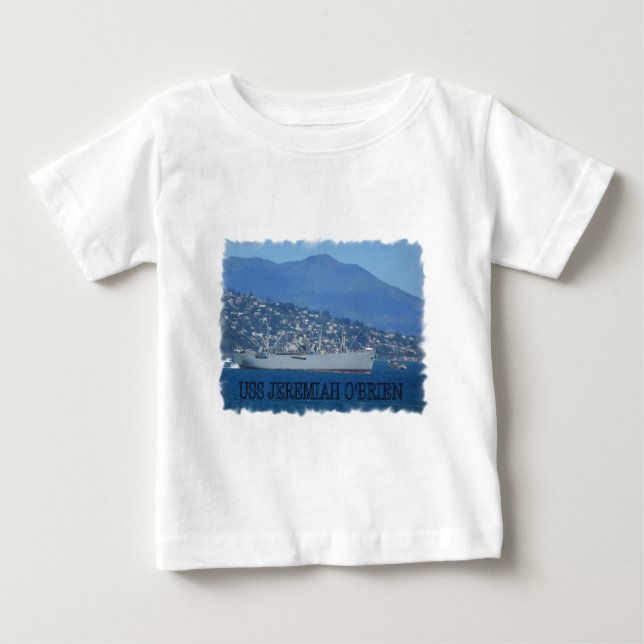 Camiseta De Bebé USS Jeremiah O'Brien (Anverso)