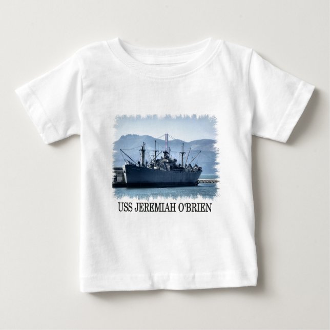 Camiseta De Bebé USS Jeremiah O'Brien (Anverso)