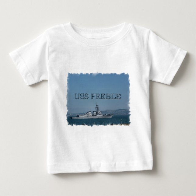 Camiseta De Bebé USS Preble (Anverso)
