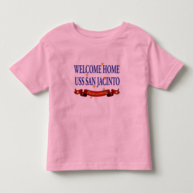 Camiseta De Bebé USS San Jacinto casero agradable (Anverso)